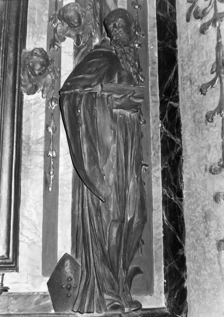 monaco (scultura) di Ranieri Niccolò (attribuito) (seconda metà sec. XVIII)