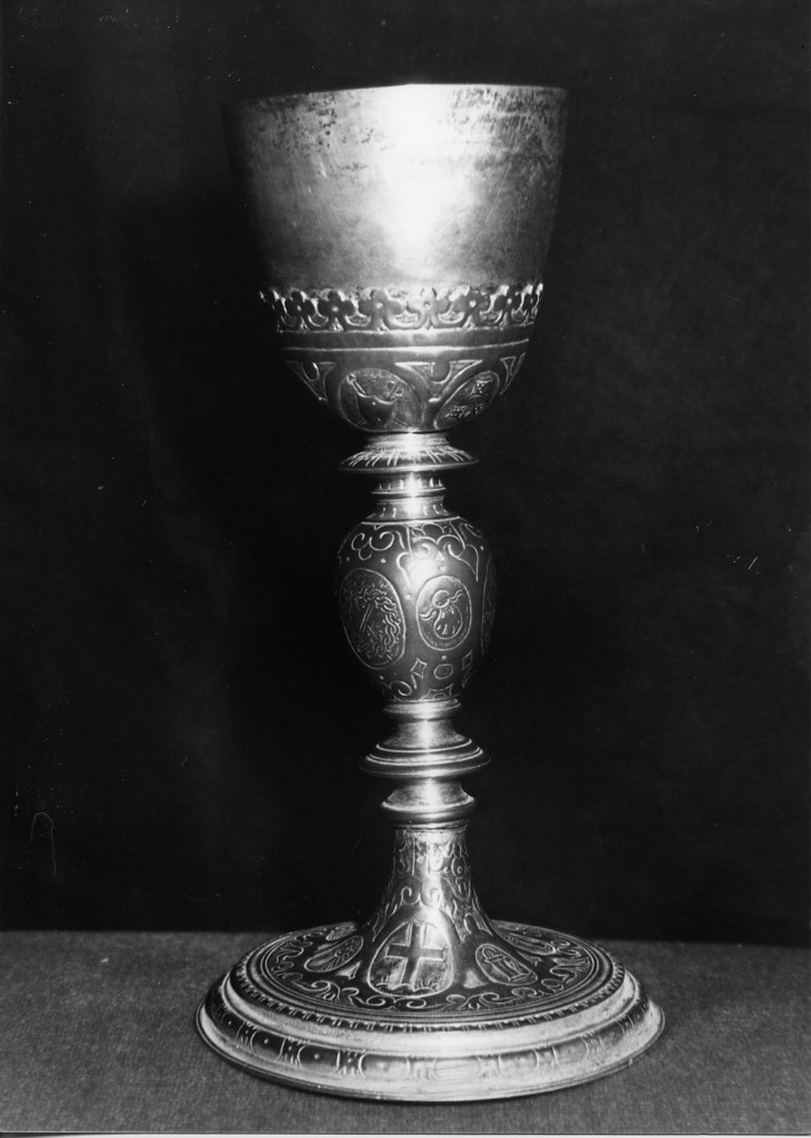 calice - produzione abruzzese (fine/inizio secc. XIX/ XX)