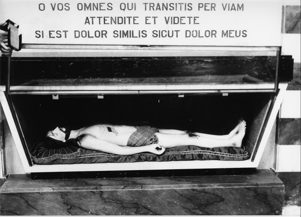 Cristo morto (statua) - ambito abruzzese (inizio sec. XX)