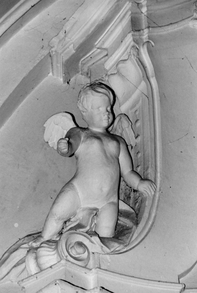 angelo (scultura, coppia) di Piazza Andrea (attribuito) (sec. XVIII)