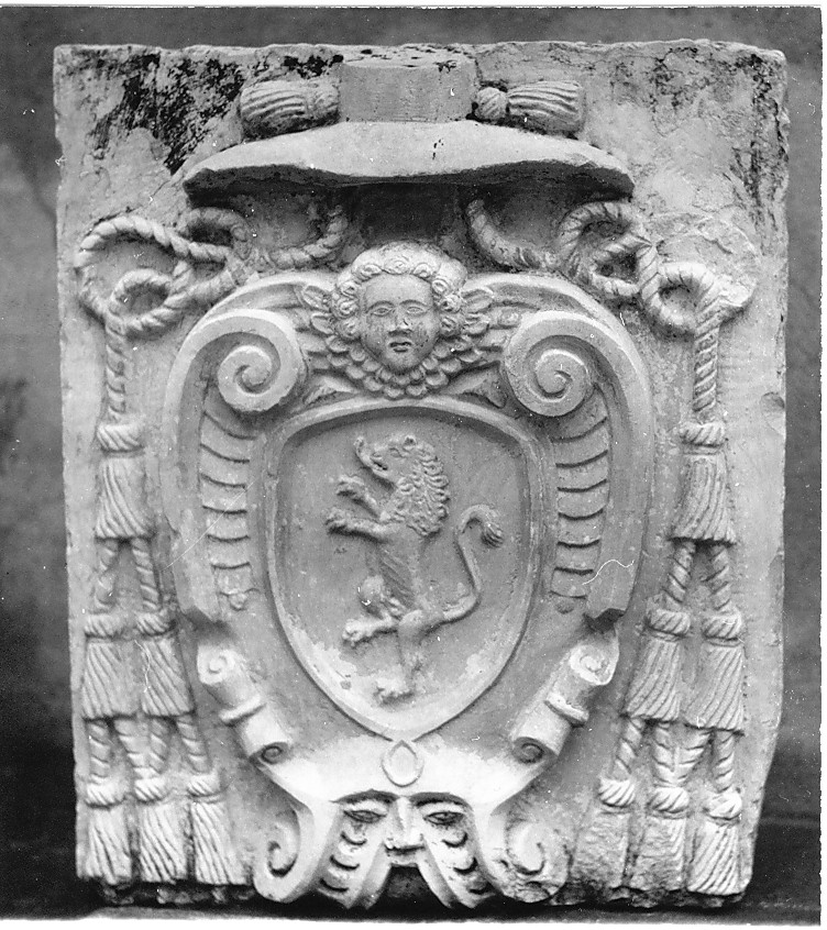 stemma (rilievo) - ambito Italia centrale (fine/inizio secc. XVI/ XVII)