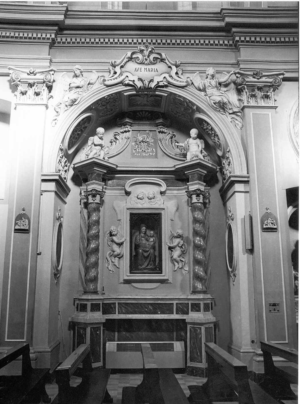 Sant'Anna e la Madonna bambina (dipinto) - ambito Italia centrale (sec. I)