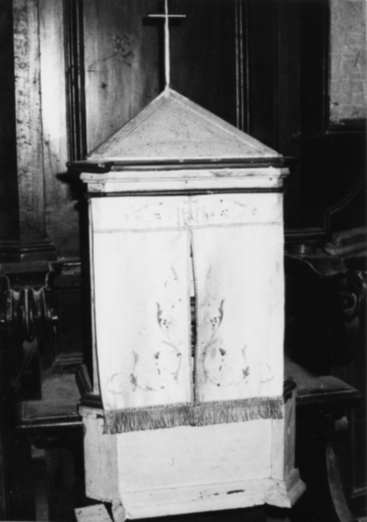 tabernacolo - a tempietto - ambito abruzzese (prima metà sec. XIX)