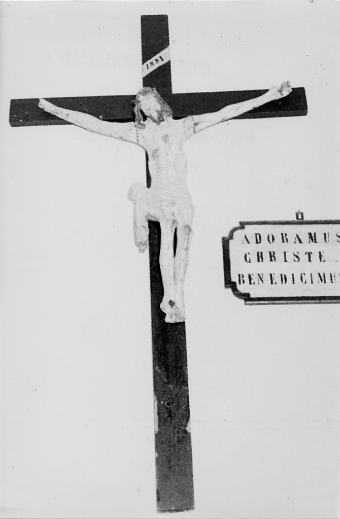 crocifisso - ambito abruzzese (prima metà sec. XVIII)