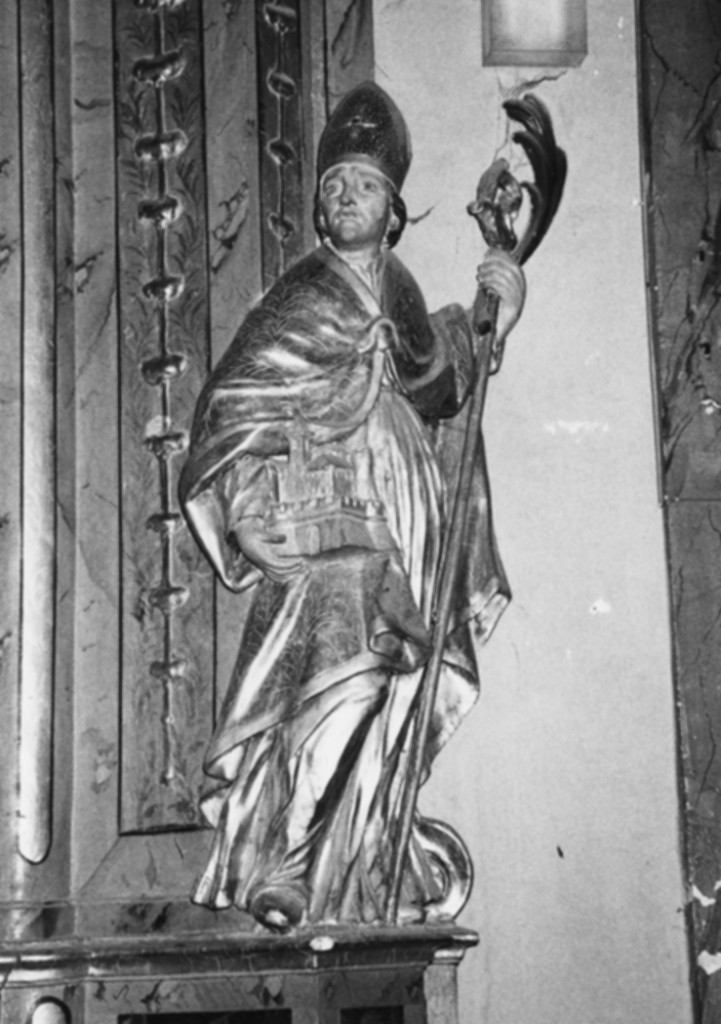Sant'Emidio (statua) di Piazzoli Carlo (attribuito) (metà sec. XVIII)