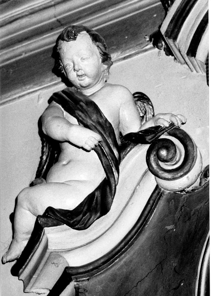 angelo (scultura, coppia) di Terzani G (attribuito) (sec. XIX)
