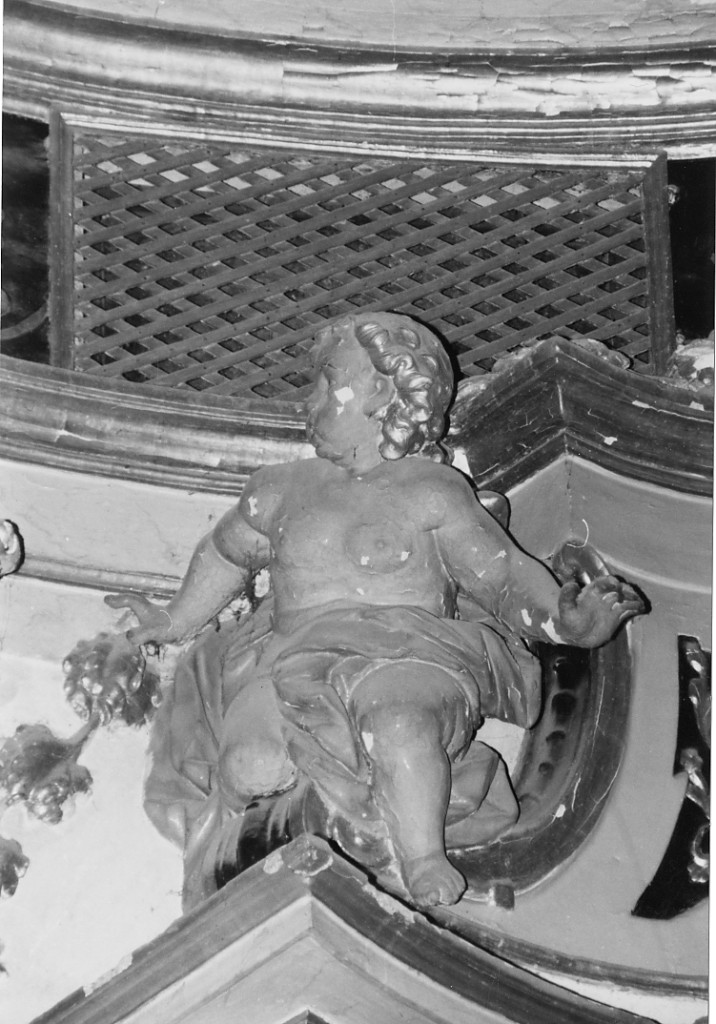 angelo (scultura, coppia) di Rizza G (attribuito), Piazzoli Carlo (attribuito) (sec. XVIII)