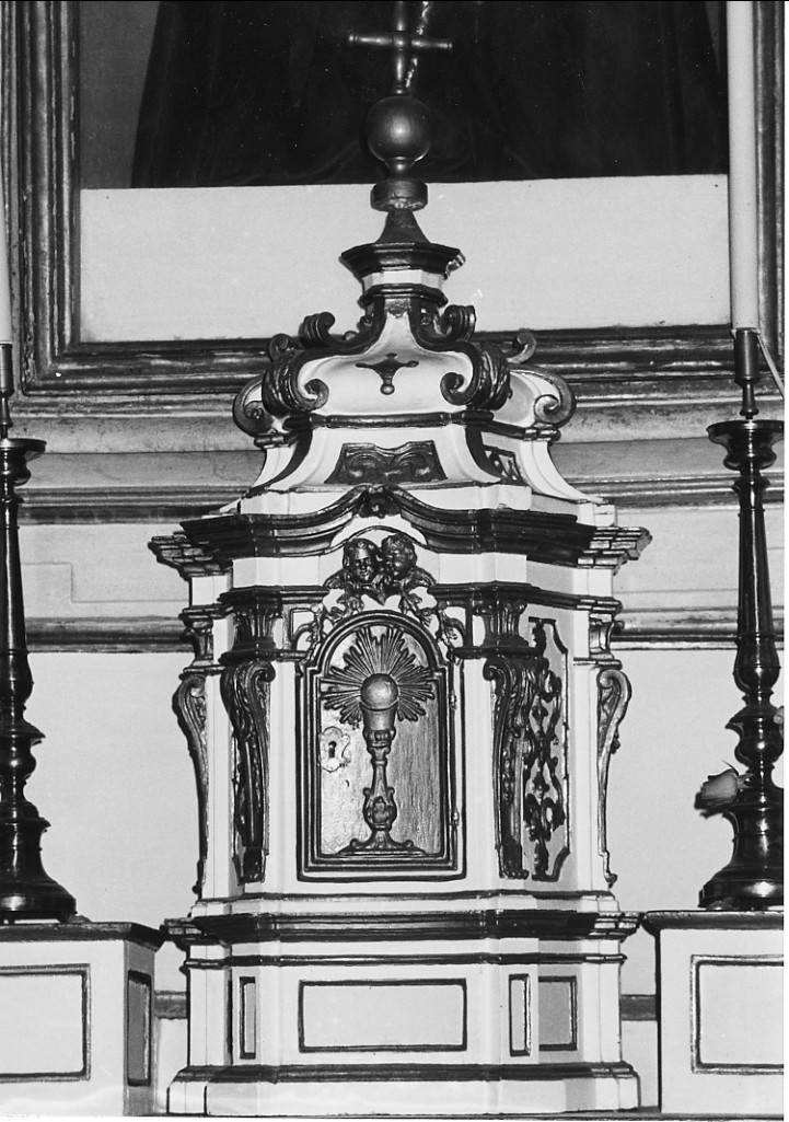 tabernacolo - a tempietto - ambito abruzzese (sec. XVIII)