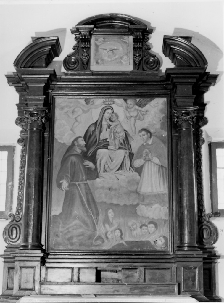 altare - ambito abruzzese (sec. XVII)