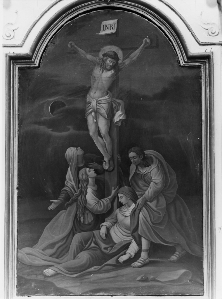 crocifissione (dipinto) - ambito Italia centrale (sec. XVIII)