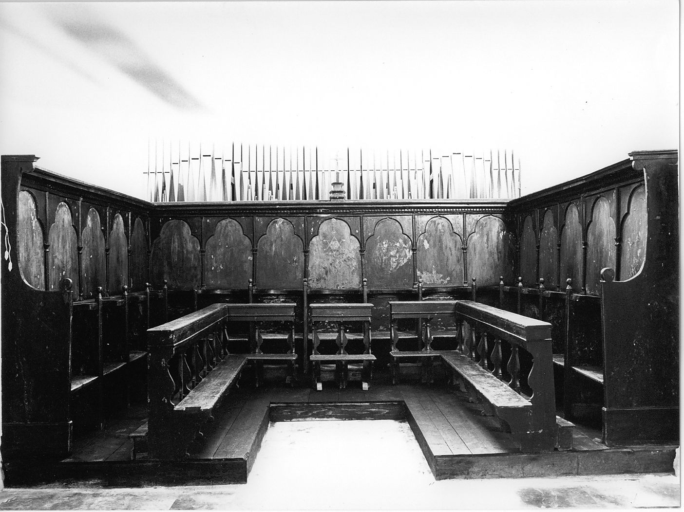 stalli del coro - ambito abruzzese (sec. XV)