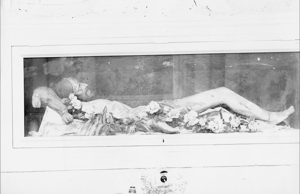 Cristo morto (statua) - ambito Italia centrale (sec. XVII)