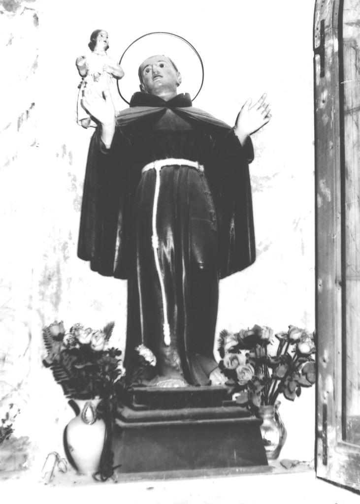 Sant'Antonio da Padova con il bambino (statua processionale) - ambito Italia centrale (inizio sec. XVIII)