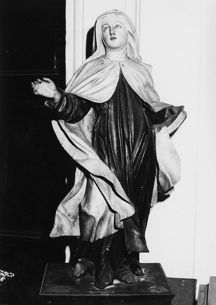 Santa Caterina da Siena (statua) - ambito napoletano (sec. XVIII)