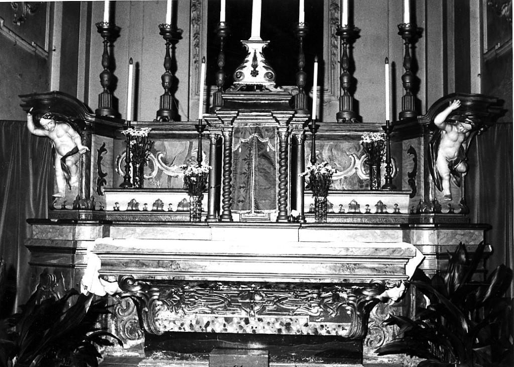 altare maggiore di Canturio P (attribuito) (sec. XVIII)