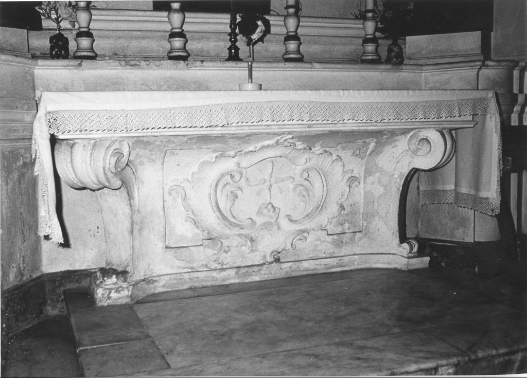 altare di Canturio P (attribuito) (sec. XVIII)