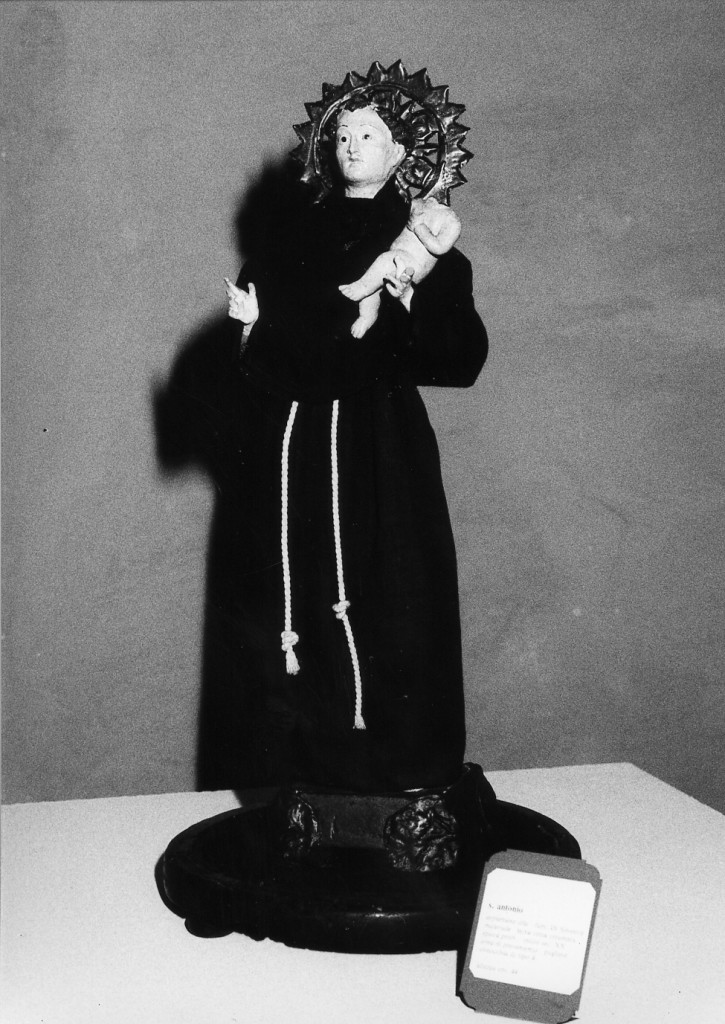 Sant'Antonio da Padova (manichino) - ambito pugliese (inizio sec. XX)