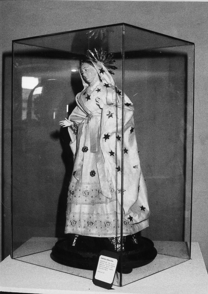 Madonna Immacolata (manichino) - ambito pugliese (fine sec. XIX)