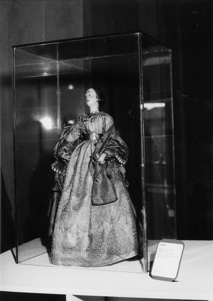 Santa Lucia (manichino) - ambito napoletano (prima metà sec. XVIII)