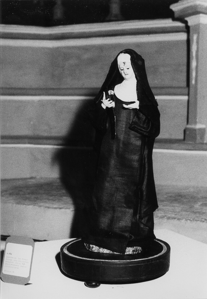 Santa Rita da Cascia (manichino) - ambito pugliese (fine sec. XIX)