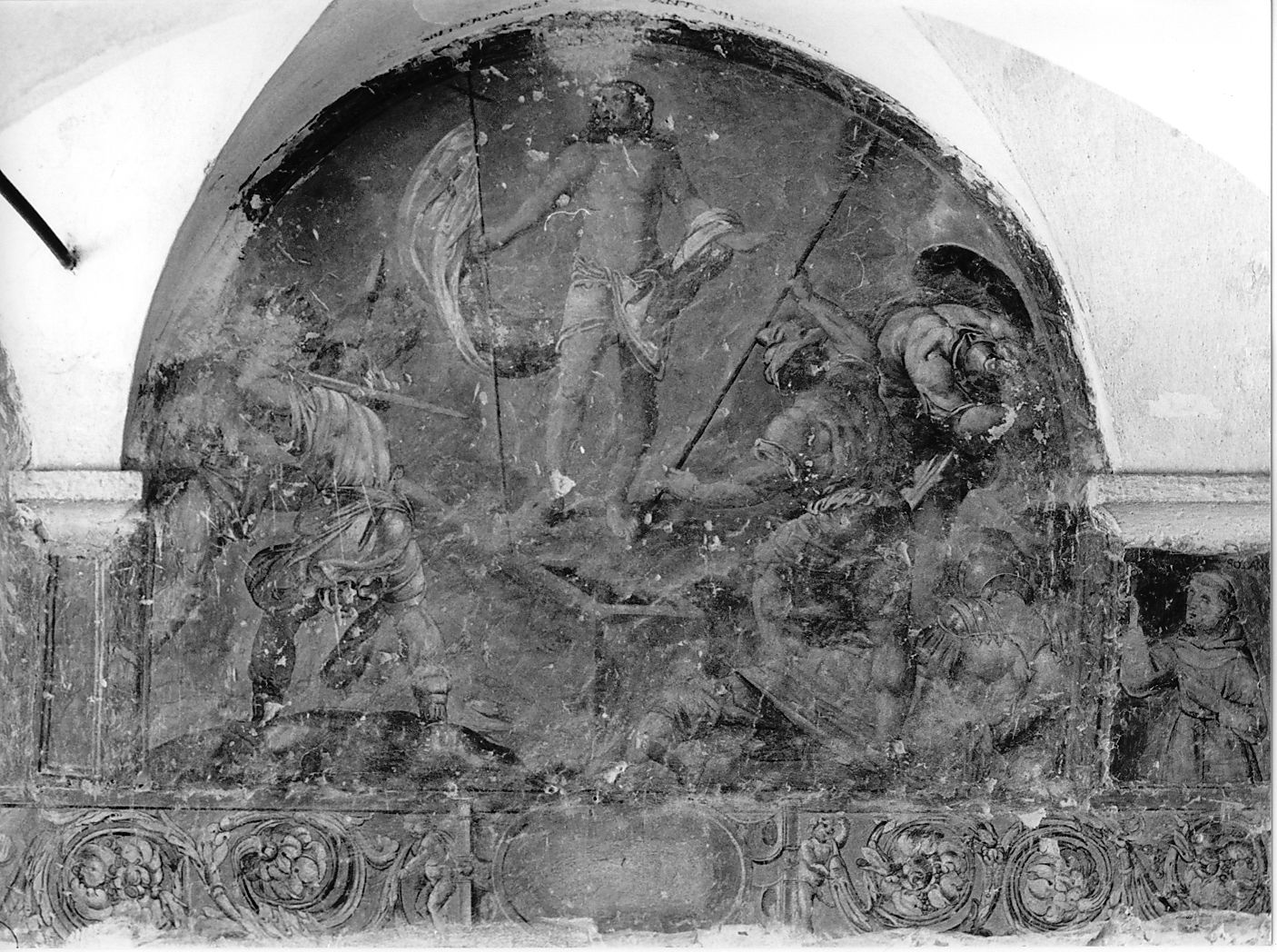 resurrezione di Cristo (dipinto) - ambito abruzzese (seconda metà sec. XVII)