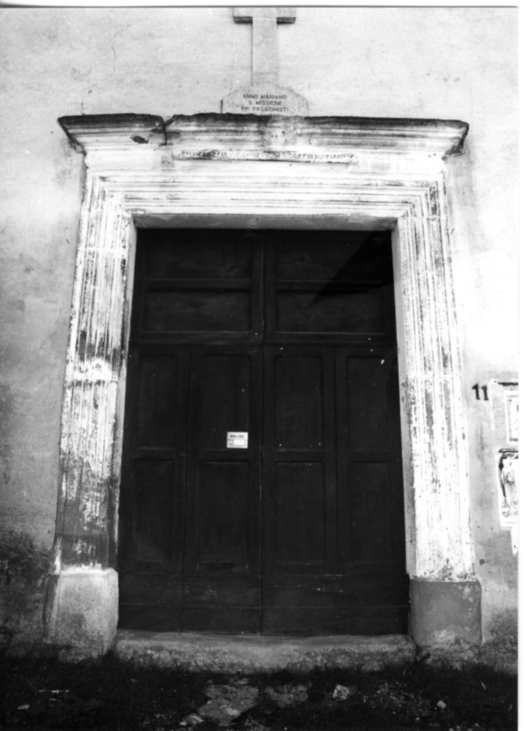 mostra di portale, opera isolata - bottega Italia centrale (sec. XVI)