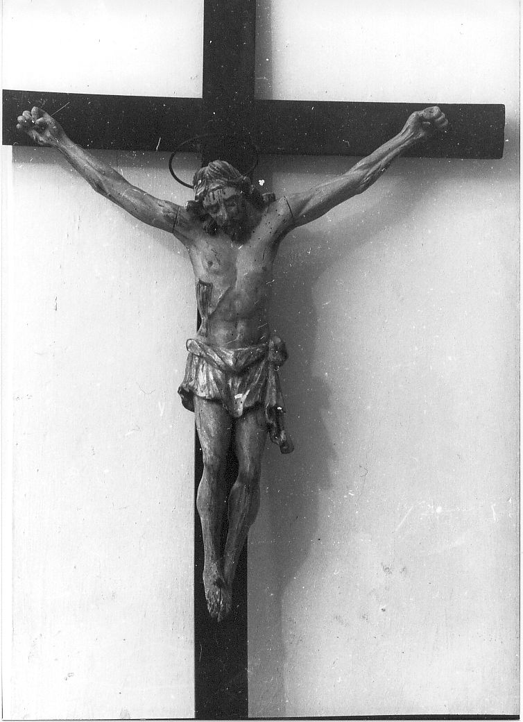 crocifisso, opera isolata - bottega Italia centrale (sec. XVIII)