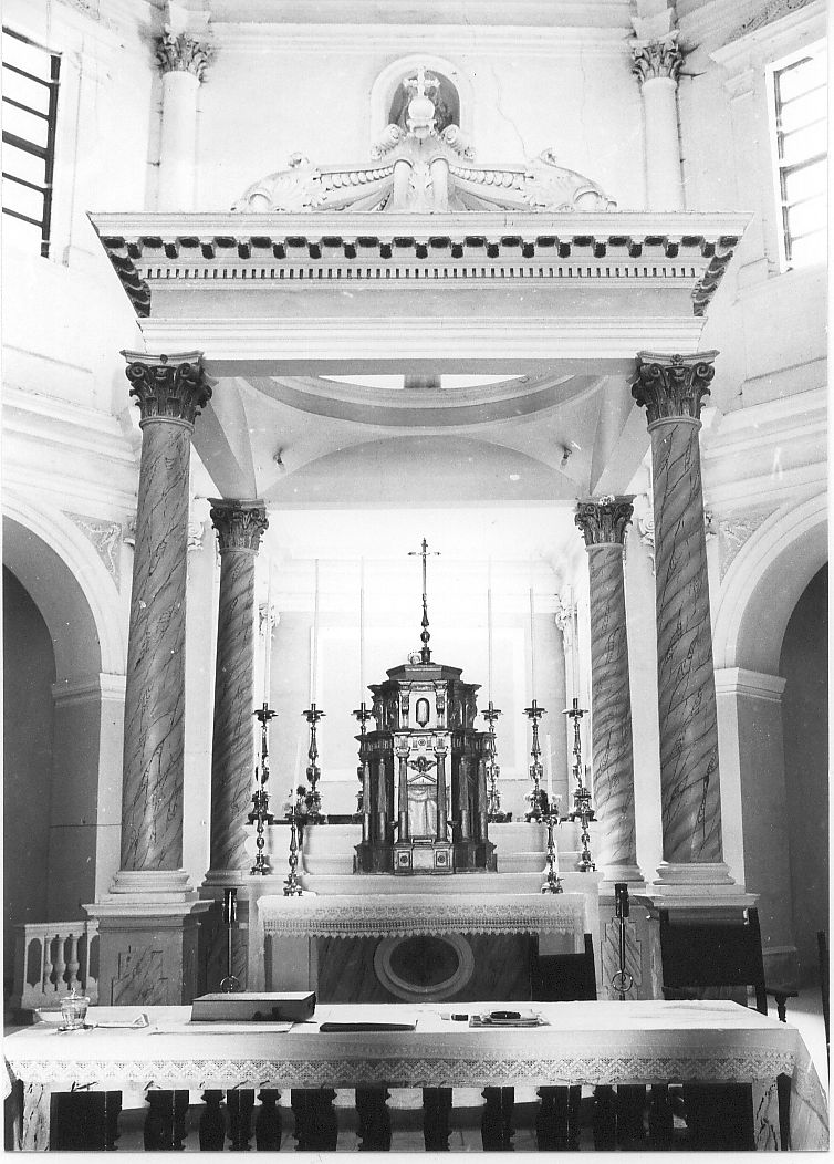 altare, opera isolata - bottega Italia centrale (sec. XIX)