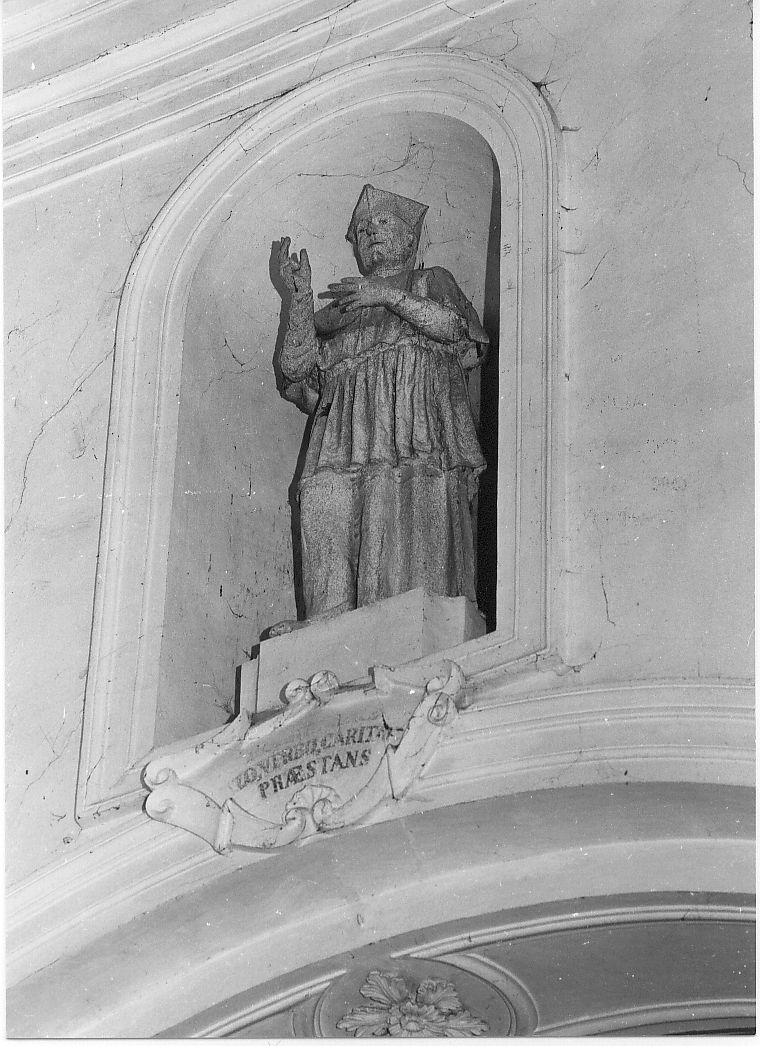 Santo (statua, opera isolata) - bottega Italia centrale (sec. XVIII)