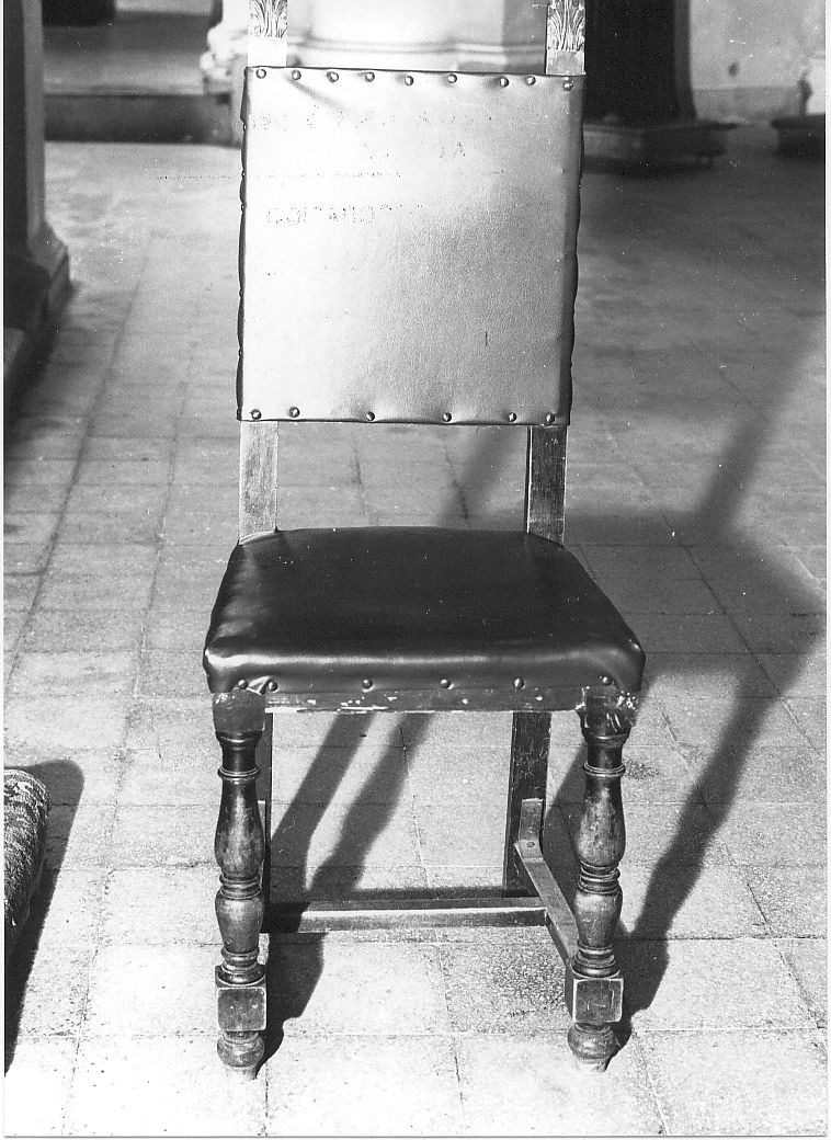 sedia, serie - bottega Italia centrale (sec. XIX)