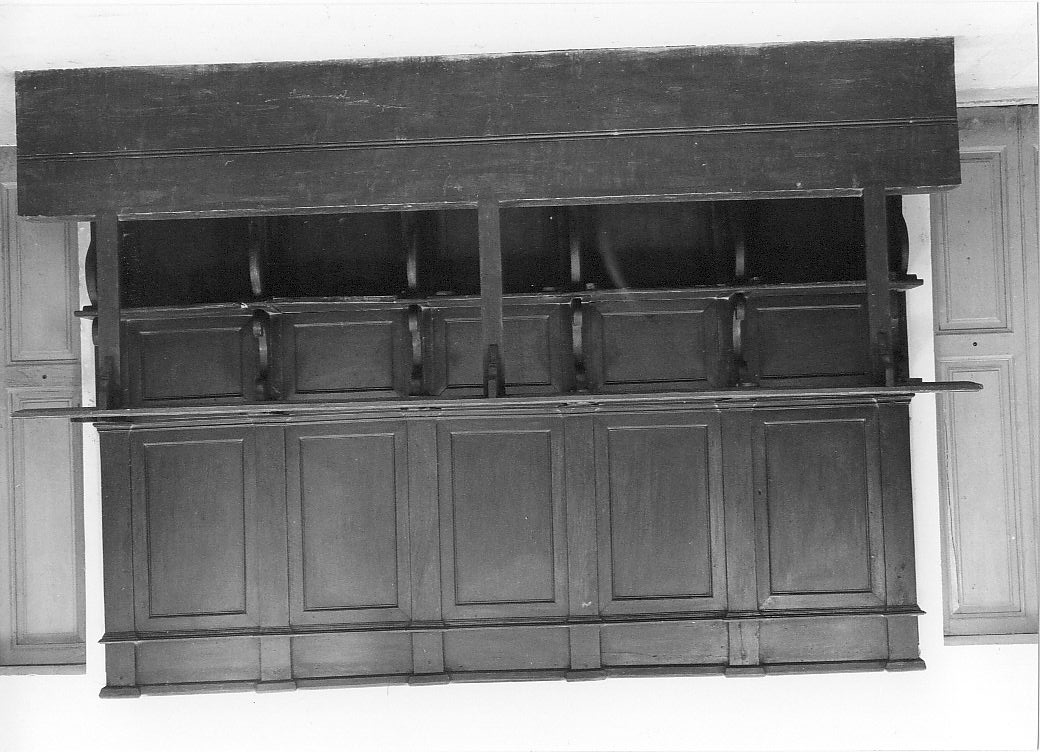 stalli del coro, opera isolata - bottega Italia centrale (sec. XIX)