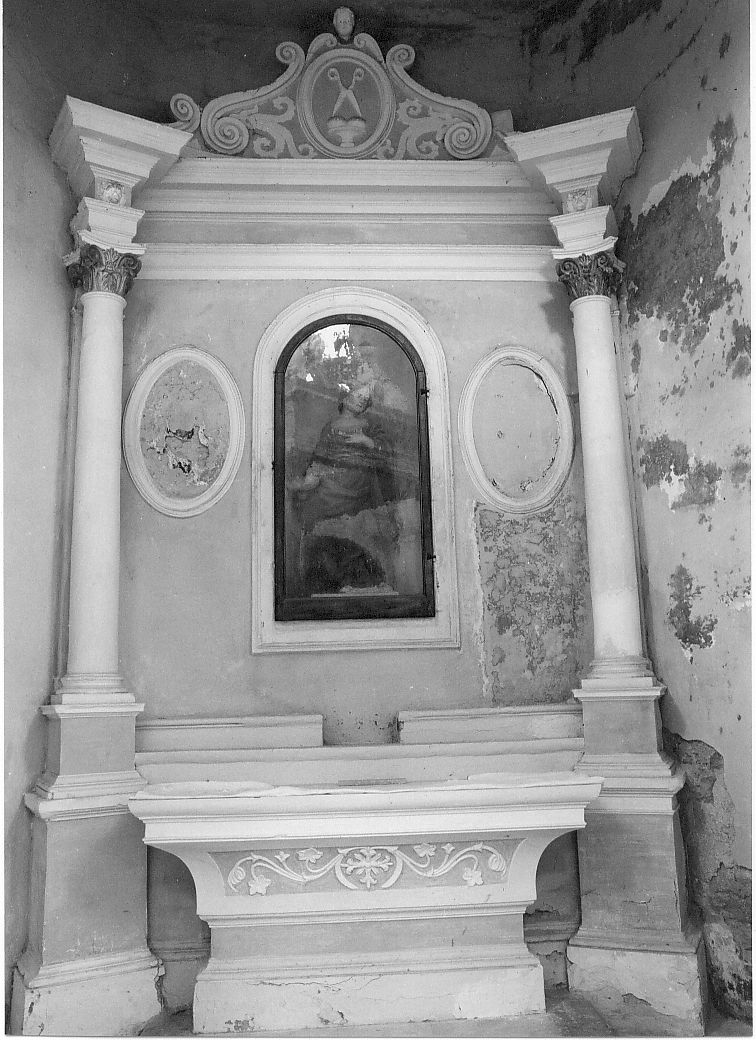 altare, opera isolata - bottega Italia centrale (sec. XIX)