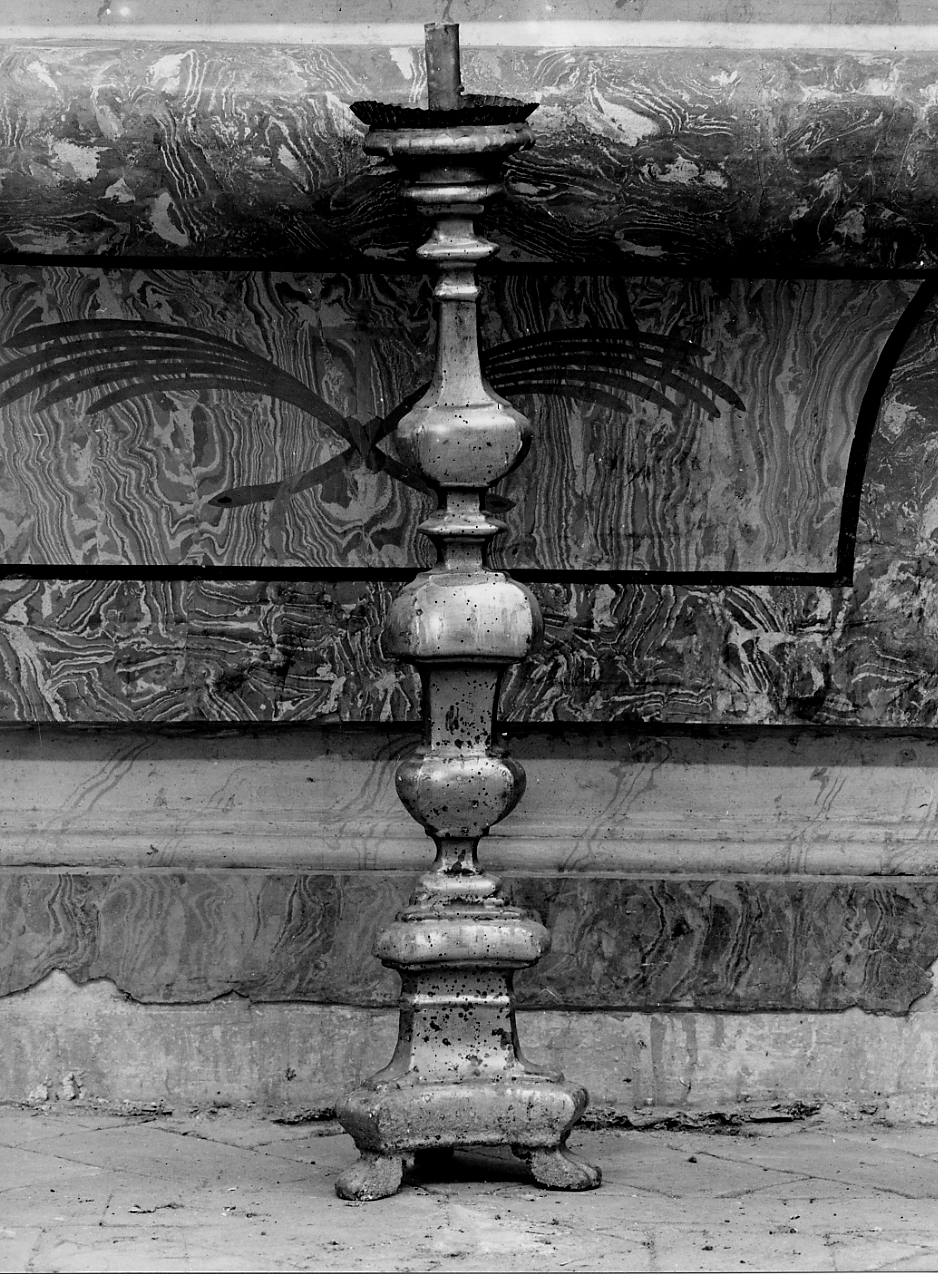 candeliere, serie - bottega Italia centrale (sec. XIX)