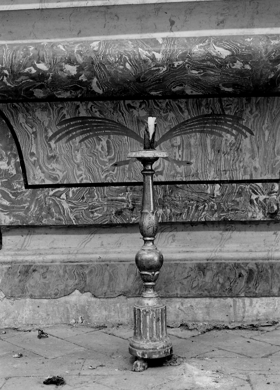 candeliere, serie - bottega Italia centrale (sec. XIX)