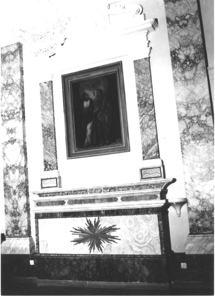 altare, opera isolata - bottega Italia centrale (sec. XIX)