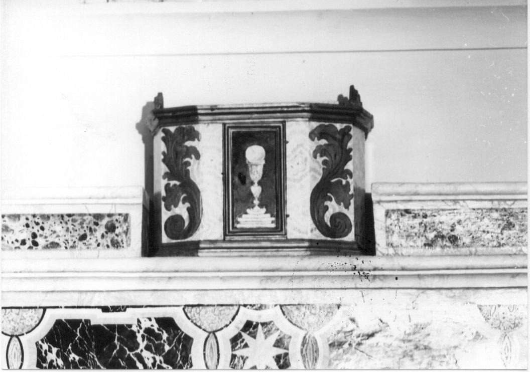 tabernacolo, opera isolata - bottega Italia centrale (sec. XIX)