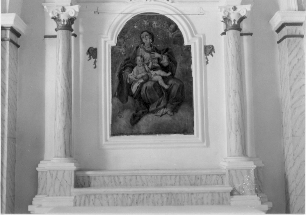 Madonna con Bambino (dipinto, opera isolata) - bottega Italia centrale (sec. XVIII)