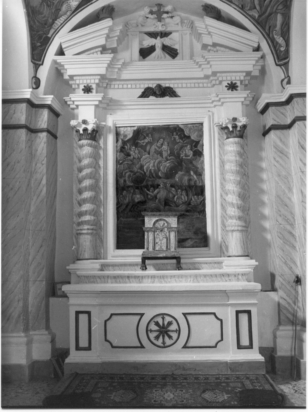 altare, opera isolata - bottega Italia centrale (sec. XVIII)