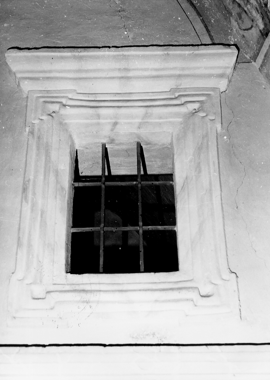 mostra di finestra, serie - bottega Italia centrale (sec. XVI)