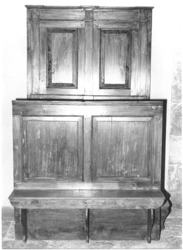 stalli del coro, serie - bottega Italia centrale (inizio sec. XX)