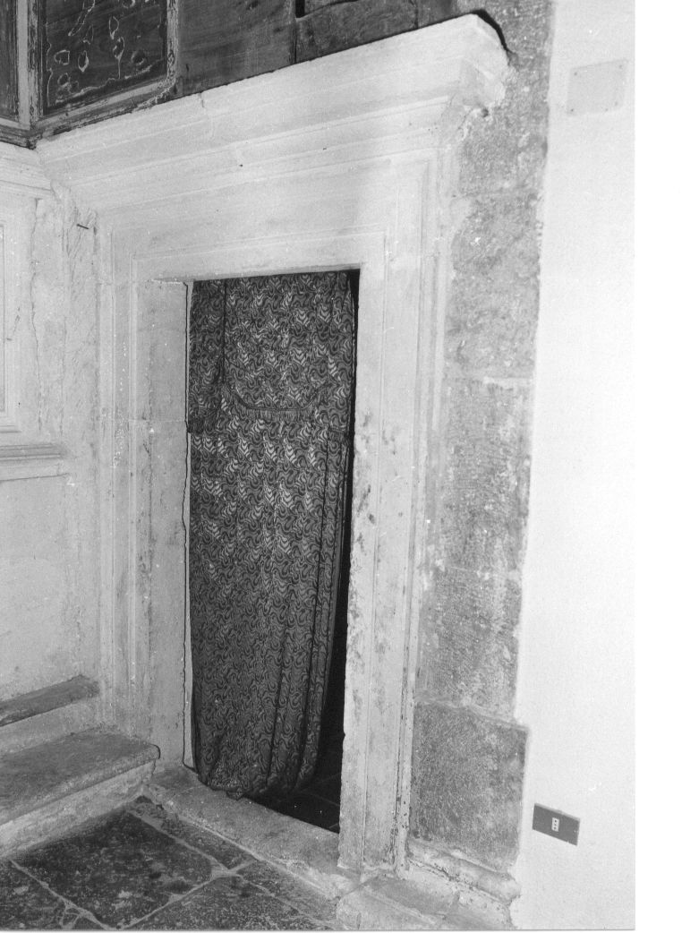 mostra di portale, serie - bottega Italia centrale (inizio sec. XVII)