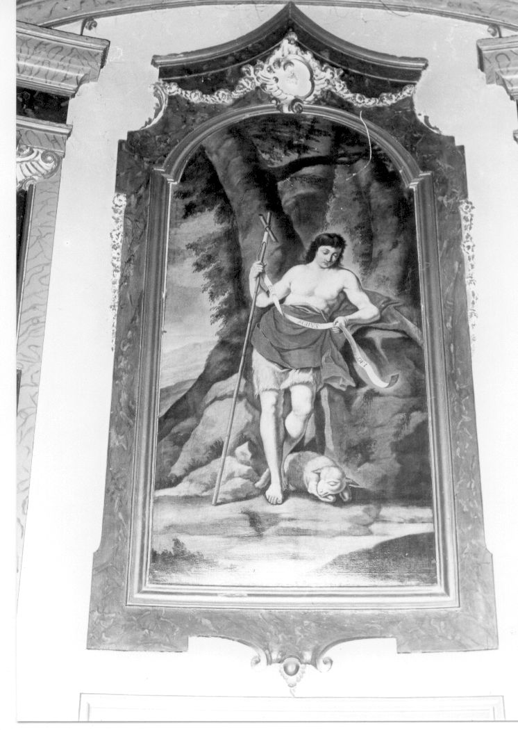 San Giovanni Battista (dipinto, opera isolata) di Alfani Domenico (sec. XVIII)