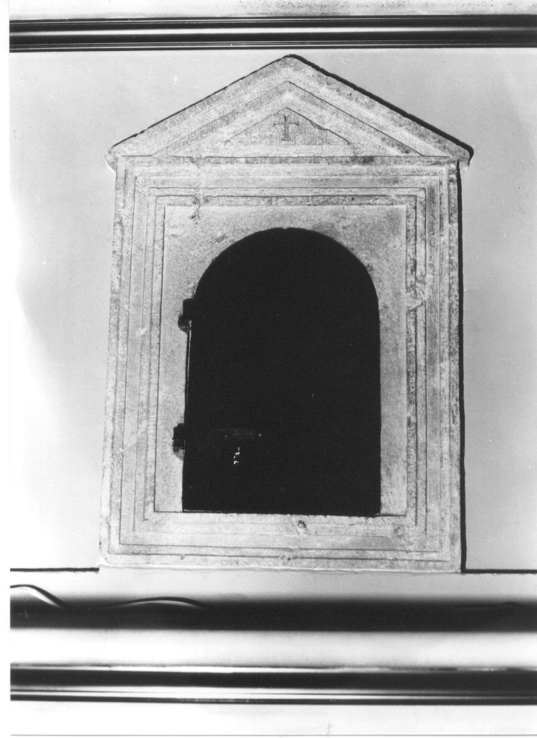 tabernacolo, opera isolata - bottega Italia centrale (sec. XVI)