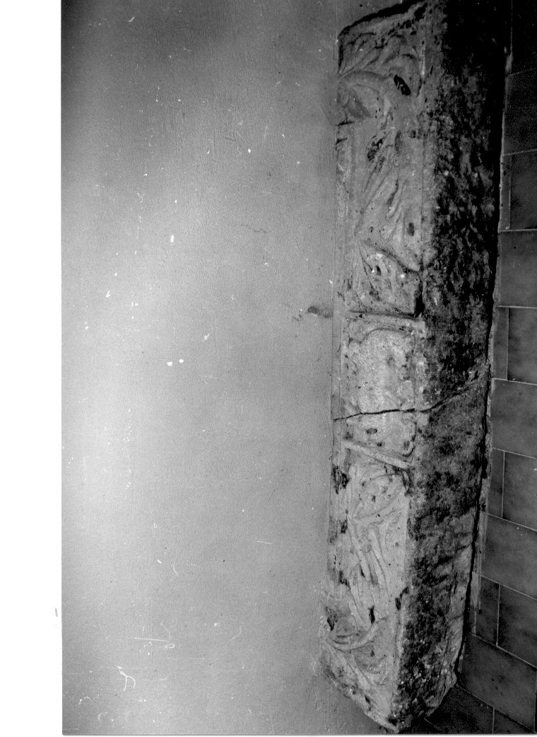 Agnus Dei (lastra, opera isolata) - bottega Italia centrale (sec. XII)