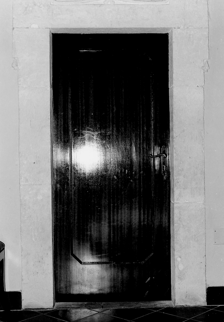 mostra di porta, serie - bottega Italia centrale (sec. XVII)