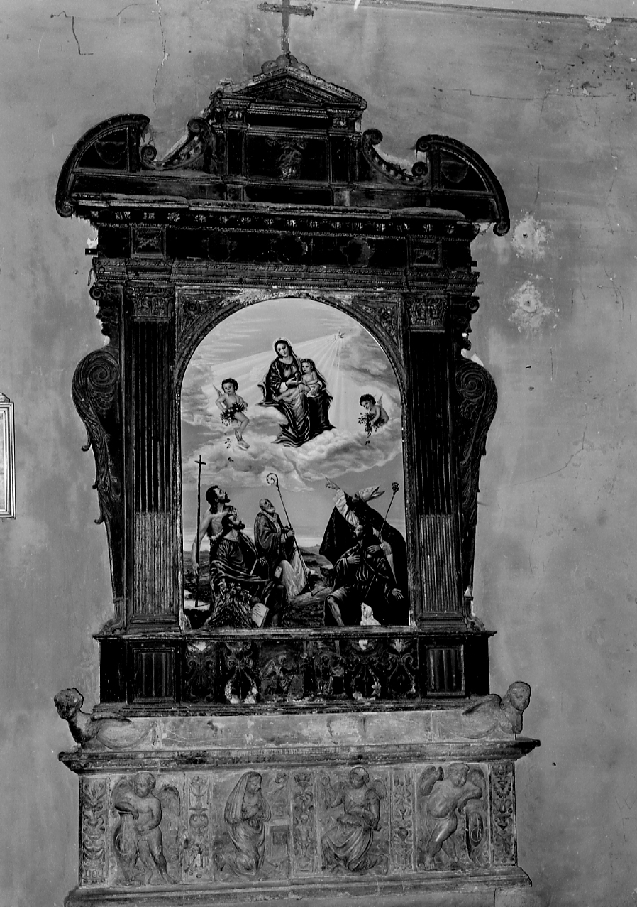 altare, opera isolata - bottega Italia centrale (fine sec. XVI)