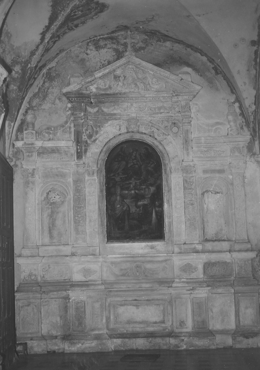 altare, opera isolata - bottega Italia centrale (secc. XVI/ XVII)