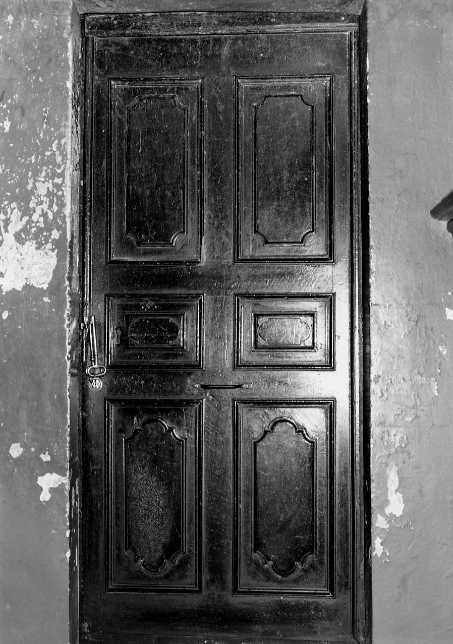 porta, opera isolata - bottega Italia centrale (sec. XIX)