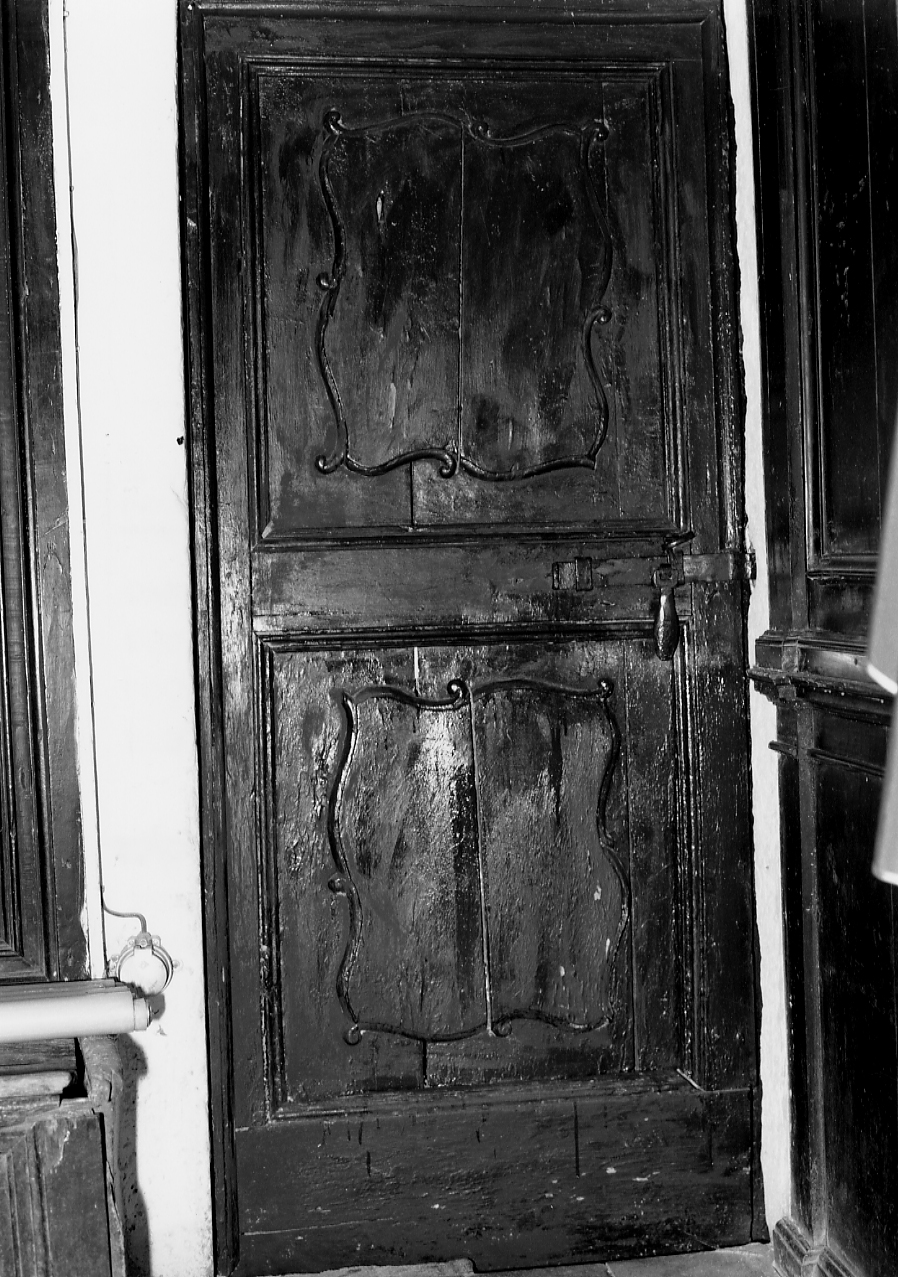 porta, opera isolata - bottega Italia centrale (sec. XIX)