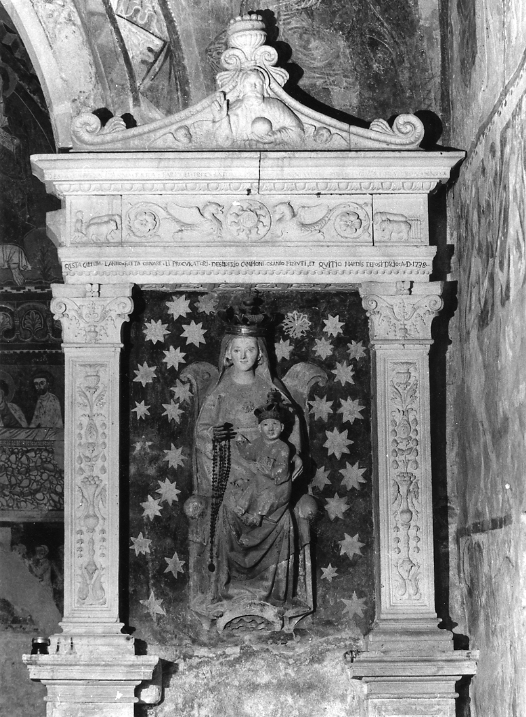 mostra d'altare, opera isolata - bottega Italia centrale (sec. XVIII)